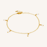 Lina Freshwater Pearl Bracelet - Gold