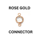 ROSE Gold Charm - Connector