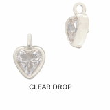 HEART Silver Charm