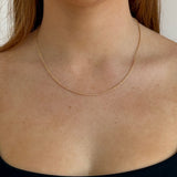 Calypso Double Rolo Necklace - Gold
