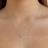 Cici freshwater necklace silver