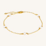 Cleo Freshwater Pearl Bracelet - Gold