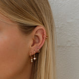 Ella Earrings in Rose Gold