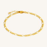Rhea Figaro Bracelet - Gold
