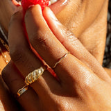 Wave Ring in Gold