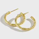 With Love Hooped Earrings