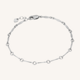 Mia Bar Bracelet - Silver