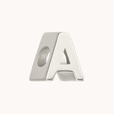 Mini Letter Charm - 925 Sterling Silver