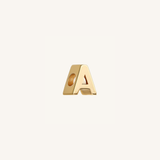 Letter A charm
