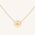 April Birth Flower Necklace | Daisy - 14k Gold Filled