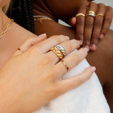 Aria Ring in Gold