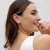 Aston Hoops – 14k Gold Filled Thick Gold Earrings