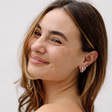 Aston Hoops – 925 Sterling Silver Thick Silver Earrings