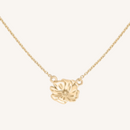 August Birth Flower Necklace | Poppy - 14k Gold Filled