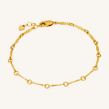 Mia Bar Bracelet - Gold