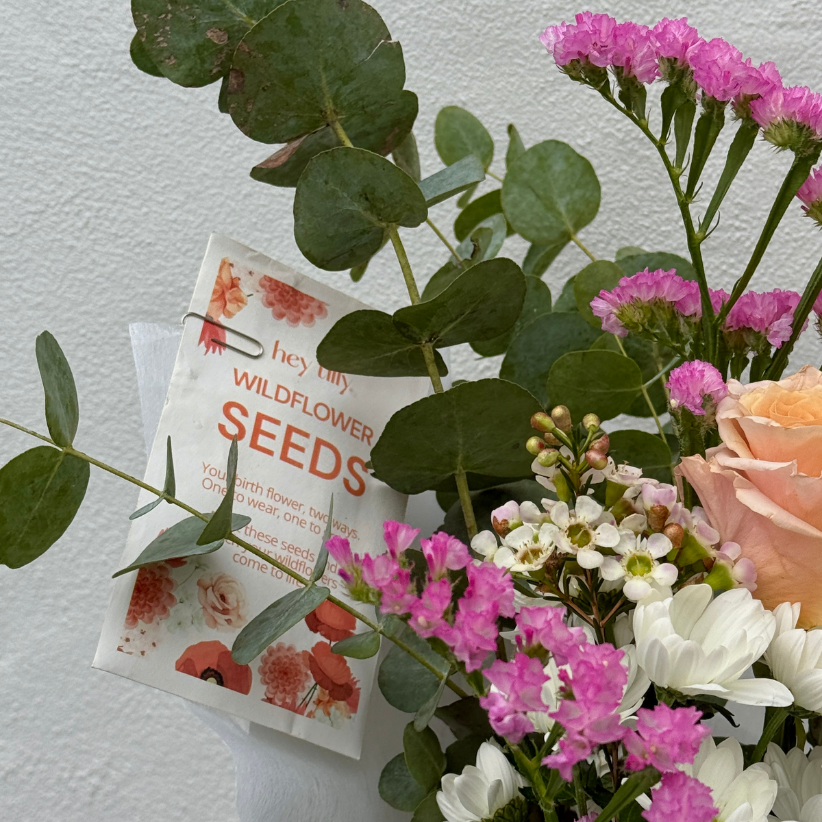 Hey Tilly Wildflower Seed Packet