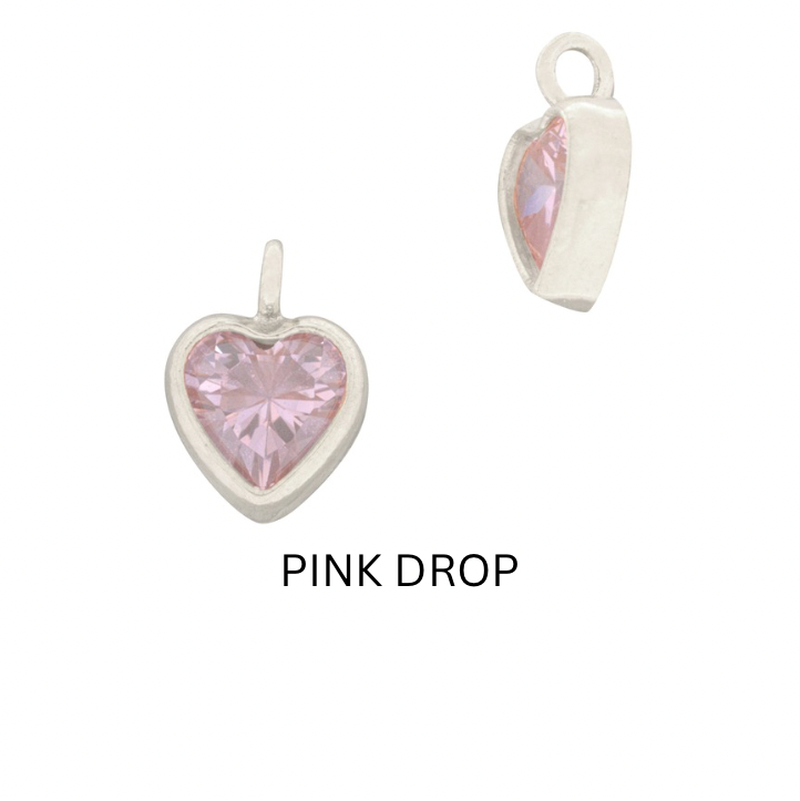 HEART Silver Charm