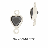 HEART Silver Charm