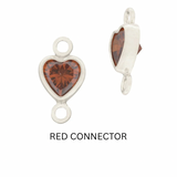 HEART Silver Charm