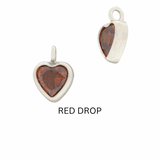 HEART Silver Charm