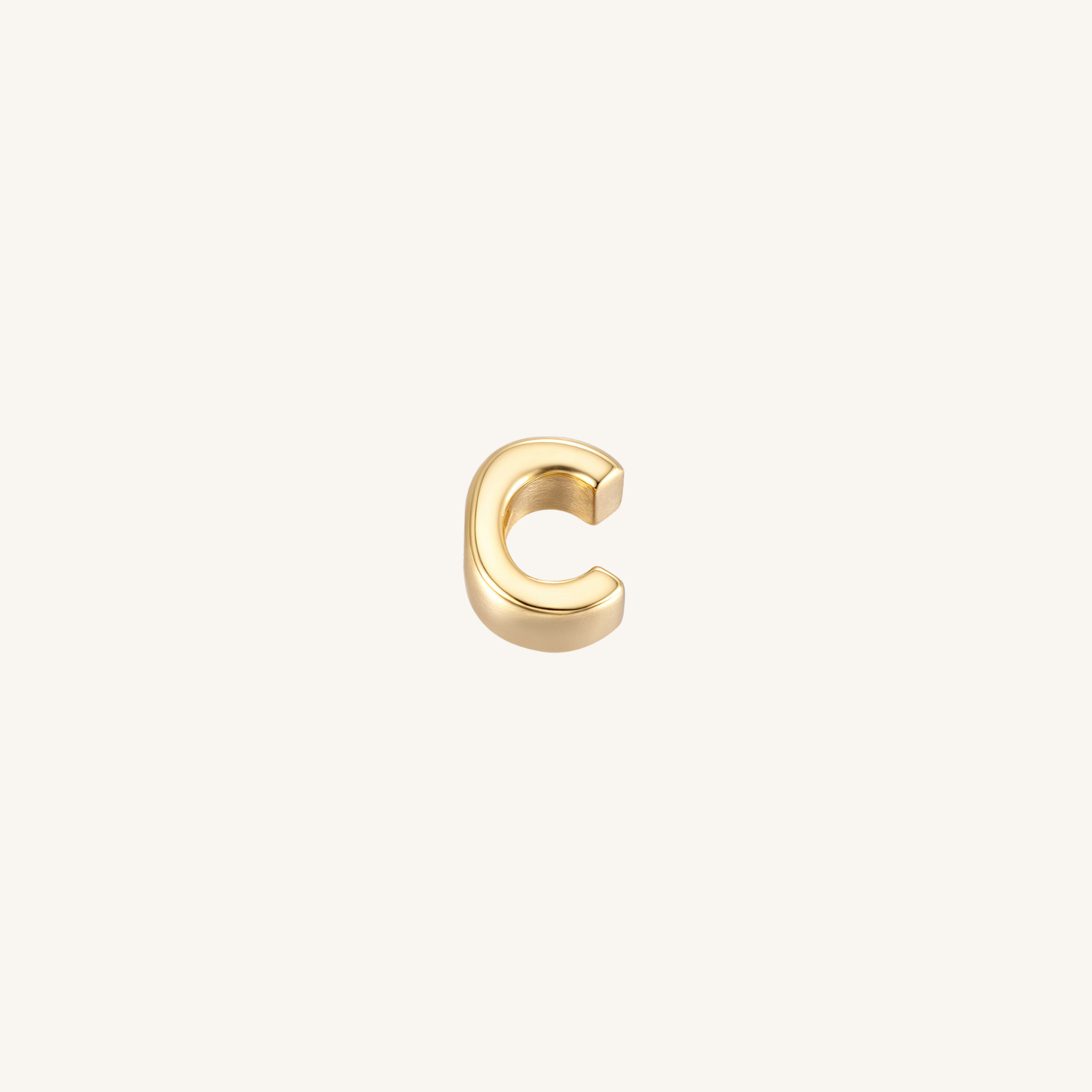 Letter C charm