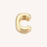 Mini Letter Charm - 14k Gold Filled