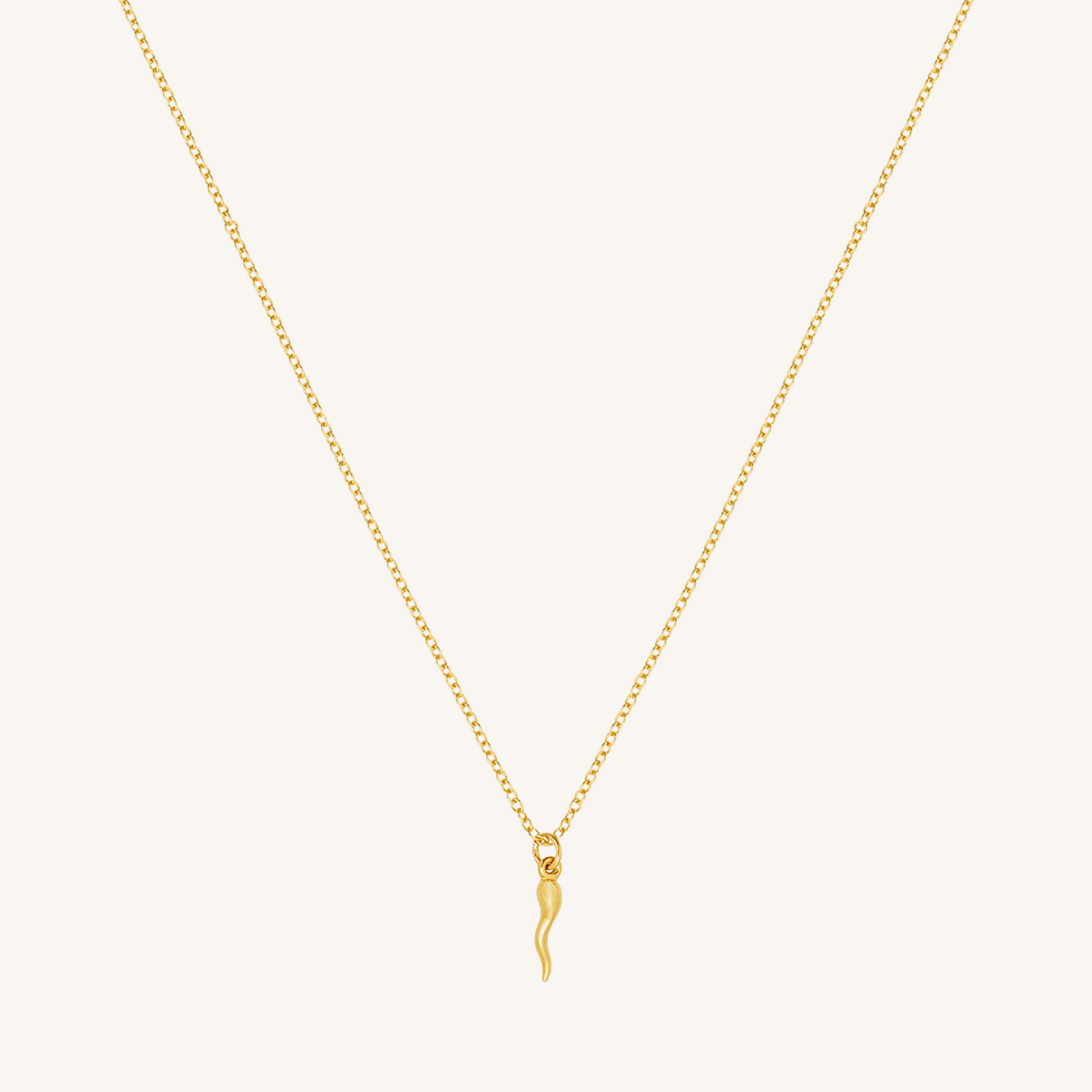 Chilli Necklace - Gold