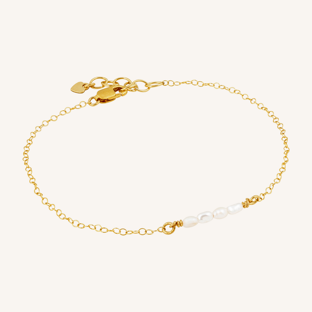 Cici Freshwater Pearl Bracelet - Gold