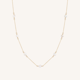 Cleo Freshwater Pearl Necklace - Gold