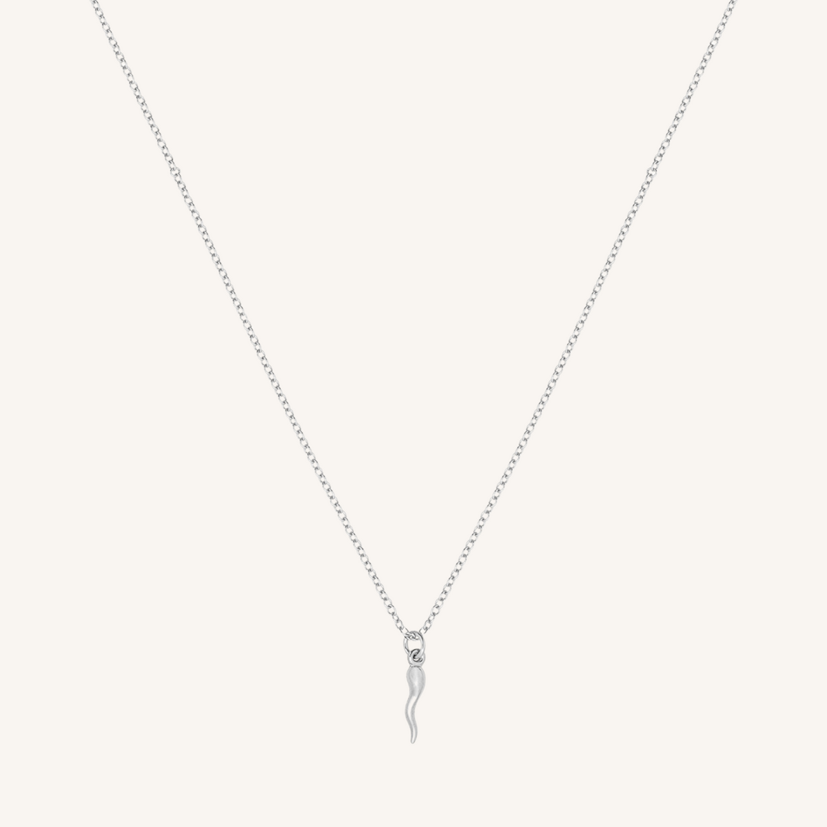 Chilli Necklace - Silver