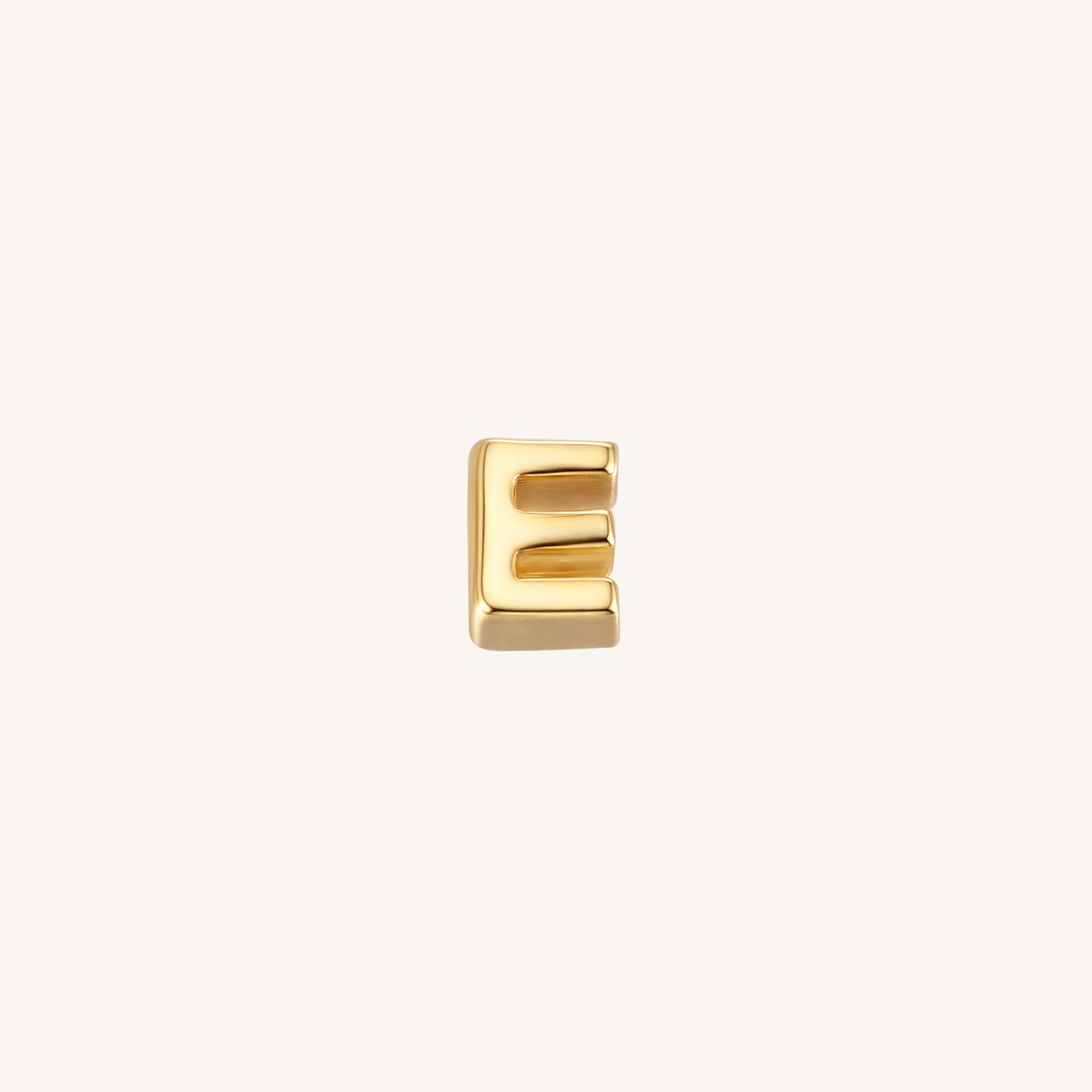 Letter E charm