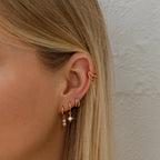 Ella Earrings in Rose Gold