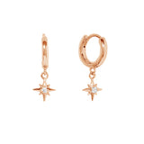 Ella Earrings in Rose Gold