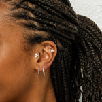 Emily Earrings - Silver