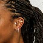 Emily Earrings - Silver