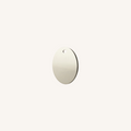 Engravable Oval Charm - Silver