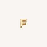 Letter F charm