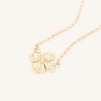 February Birth Flower Necklace | Violet - 14k Gold Filled