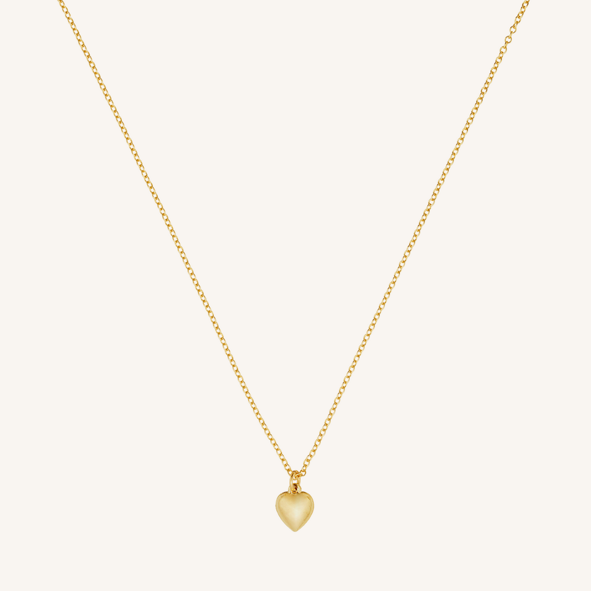 Fifi Heart Necklace - Gold