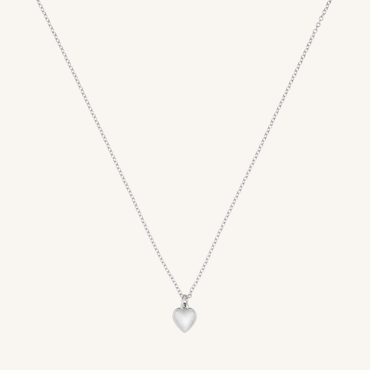 Fifi Heart Necklace - Silver