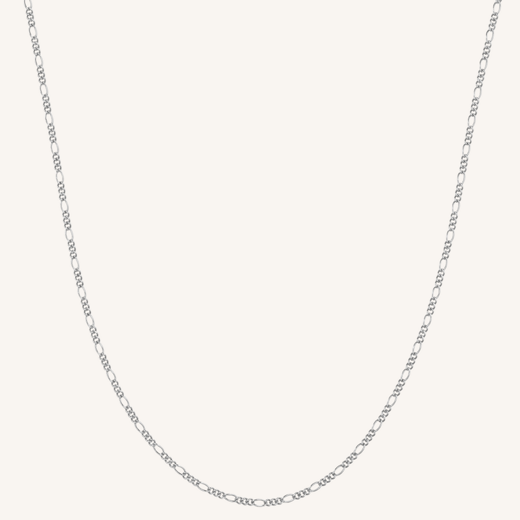 Rhea Figaro Necklace - Silver