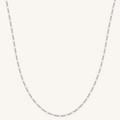 Rhea Figaro Necklace - Silver