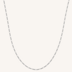 Rhea Figaro Necklace - Silver