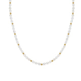Freshwater Pearl Necklace with Beads