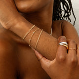 Freya Bracelet in Gold