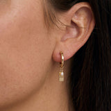 Star Sign Earrings - Gold