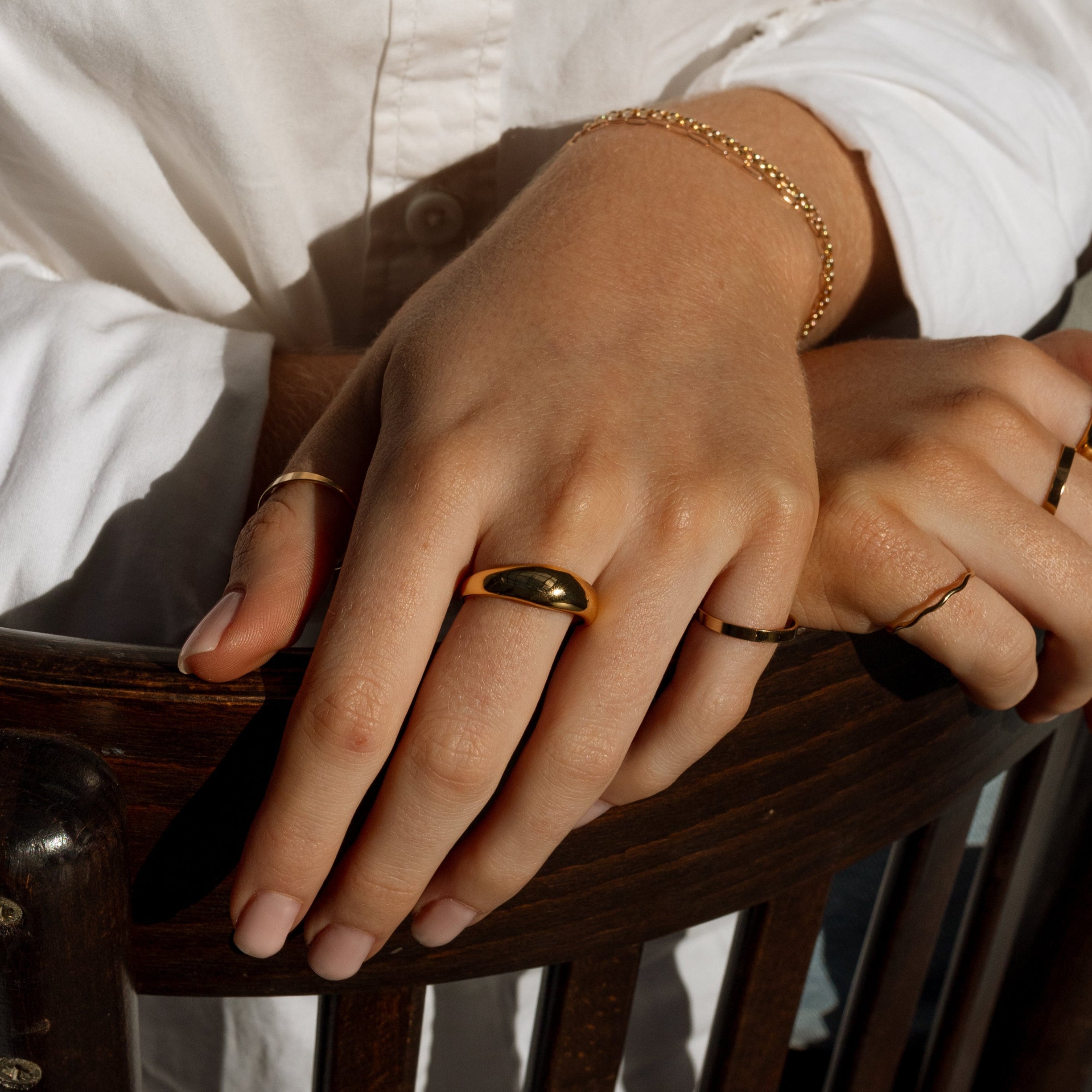 Isla ring in Gold