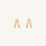 Ivy Huggies - 14k Gold Filled Earrings