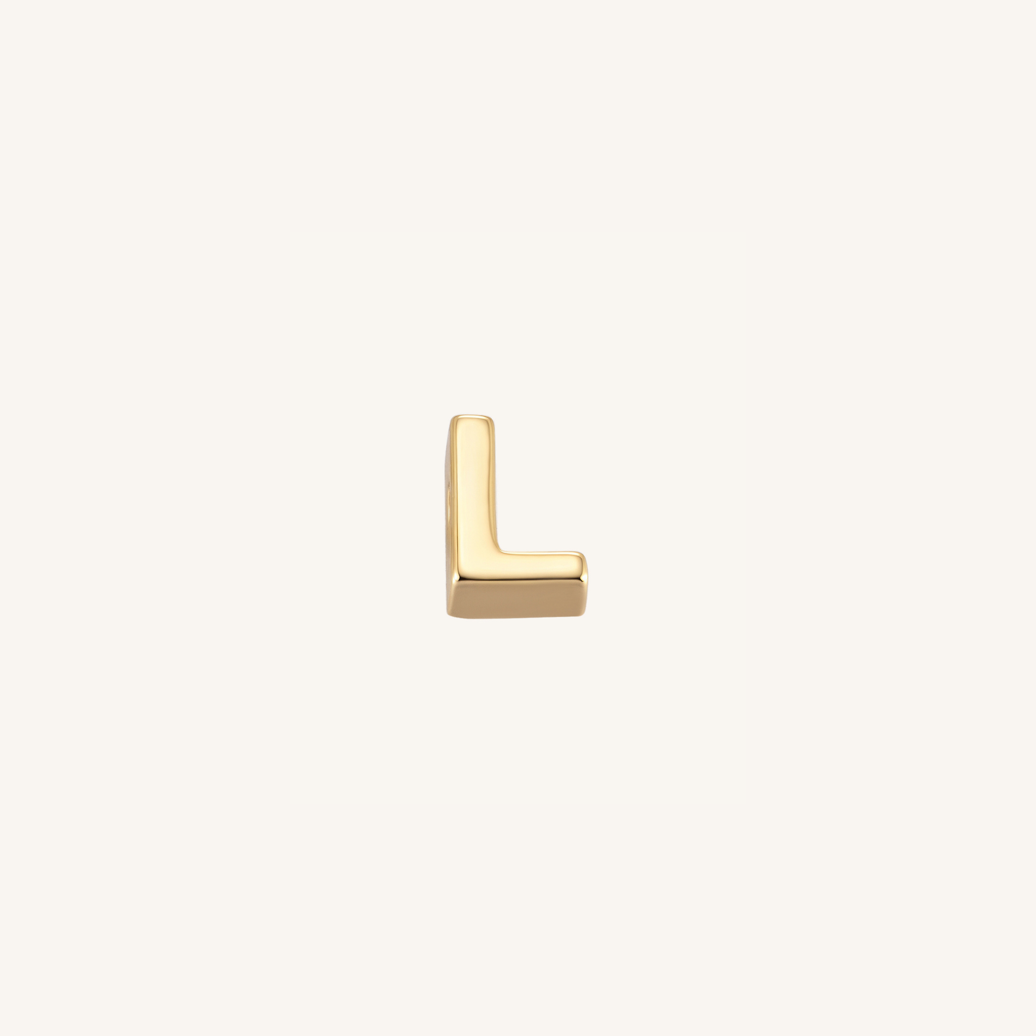 Letter L charm
