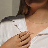 Athena Rope Necklace - Gold